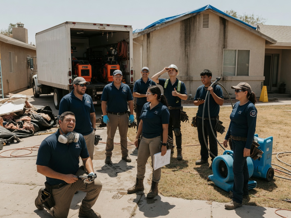 Joe's Restoration &amp; Steam Cleaning team