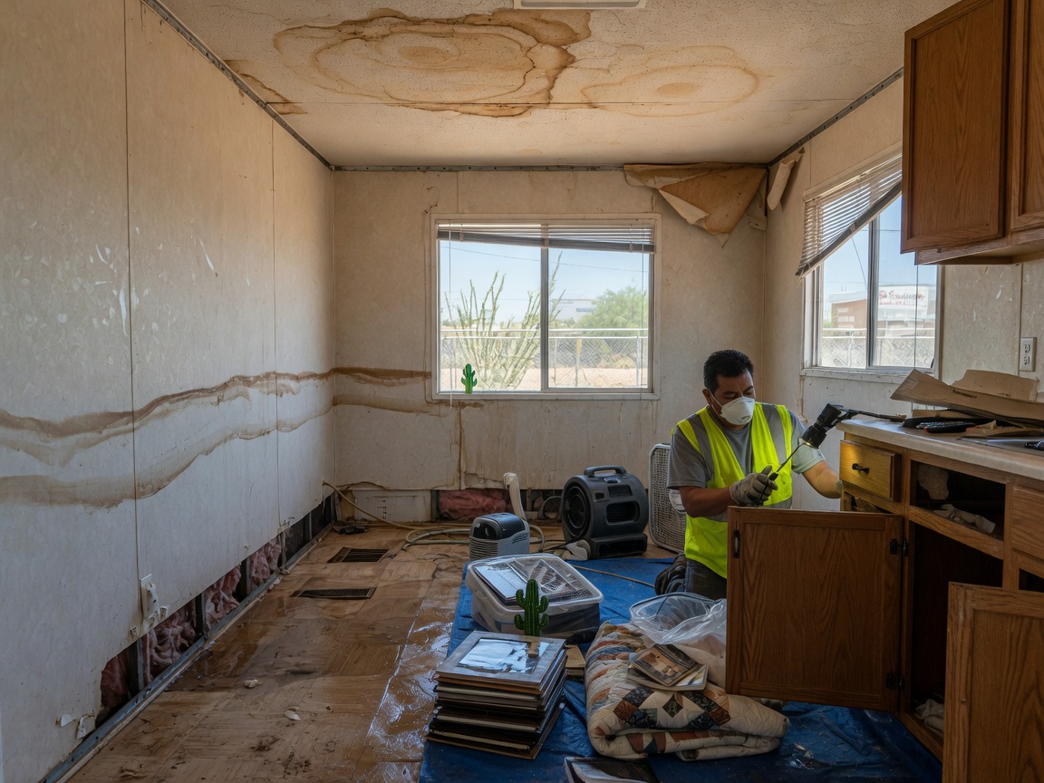 water damage restoration in Eloy